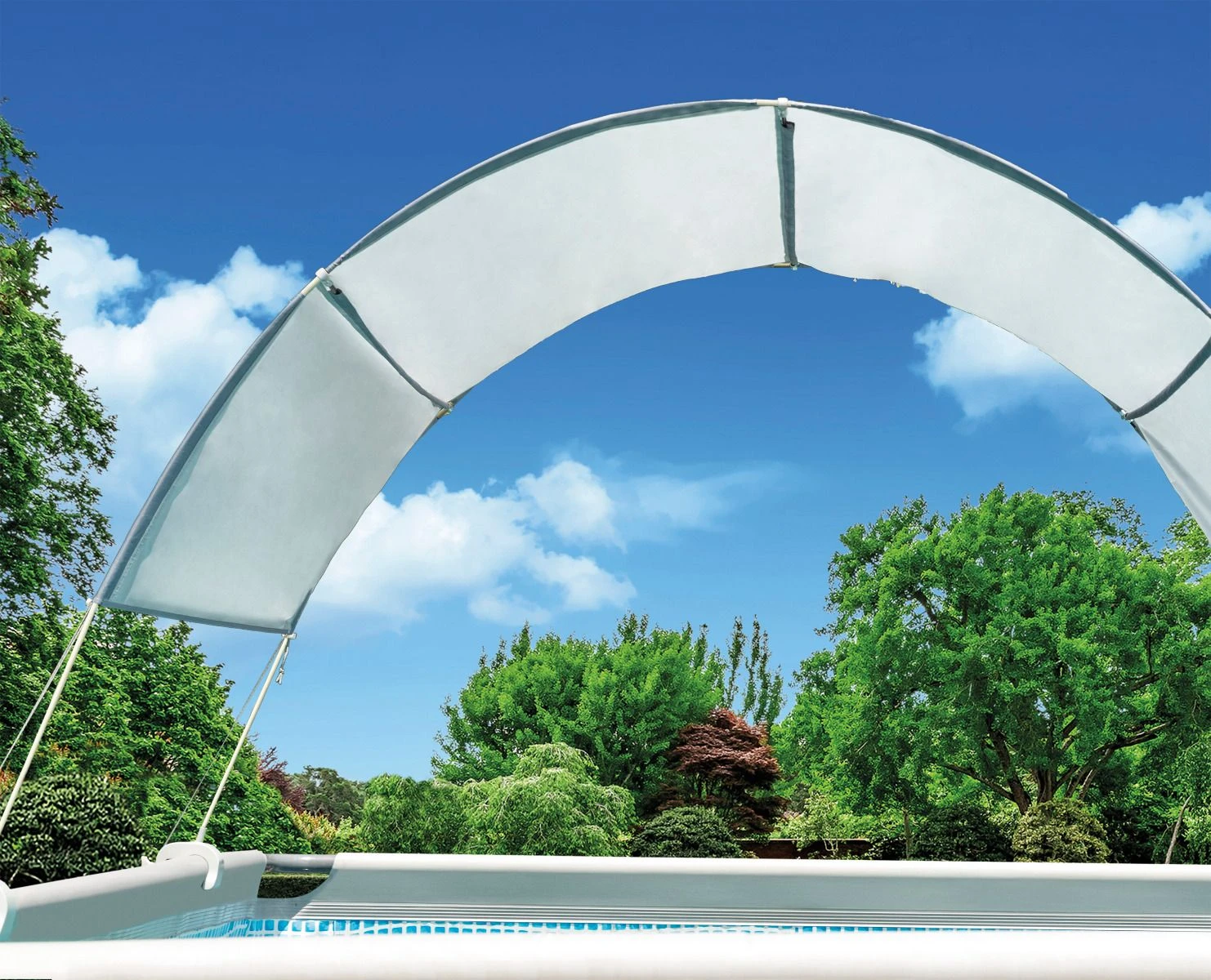 Auvent De Piscine Canopy Intex – Image 2