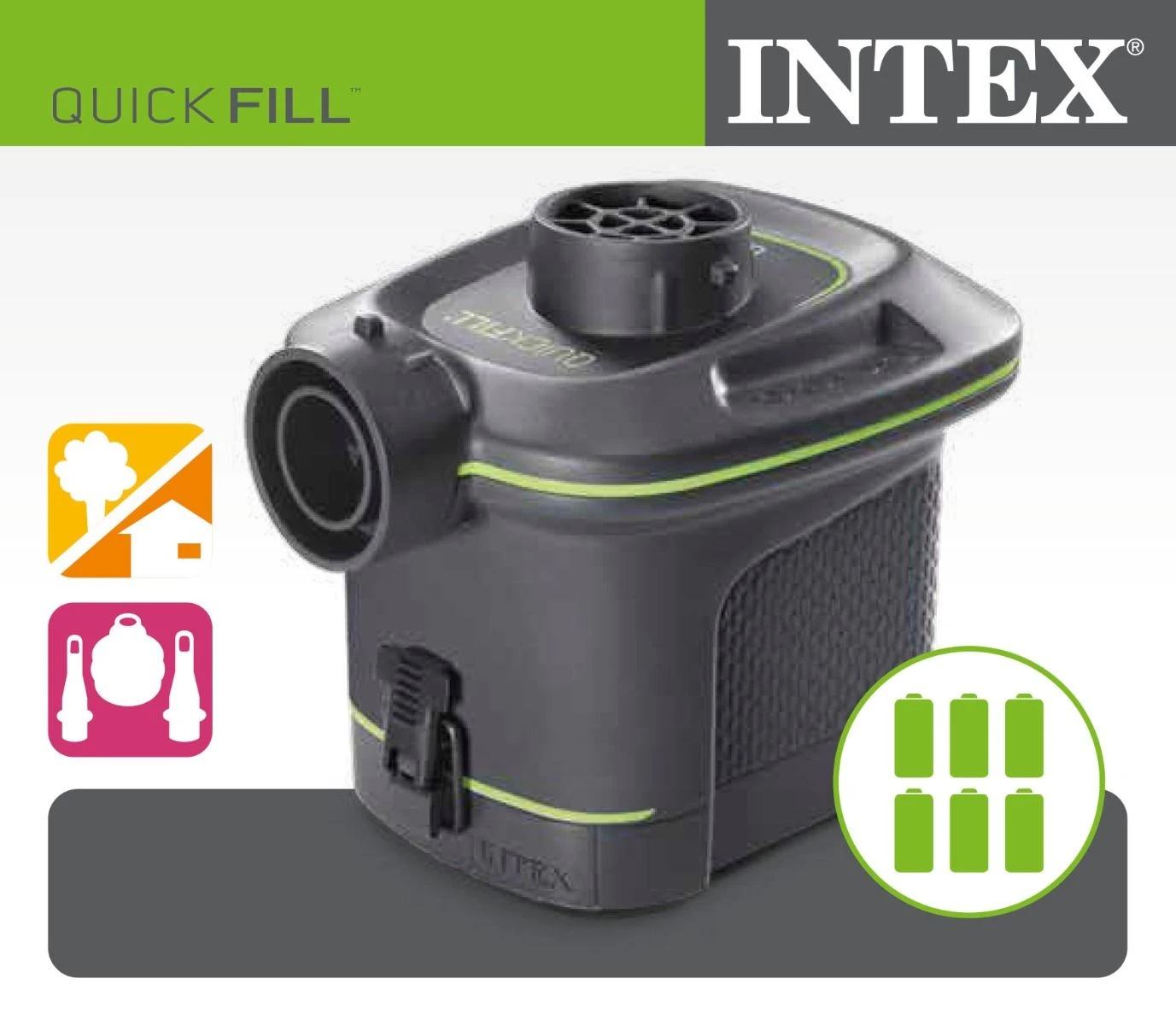Intex Quick-Fill Pompe Sur Batteries – Image 3