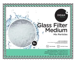 Média Filtrant De Verre – Mélange De Particules De Verre 0.8 - 1.2 Mm 9 Kg