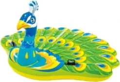 Méga Île Gonflable Paon